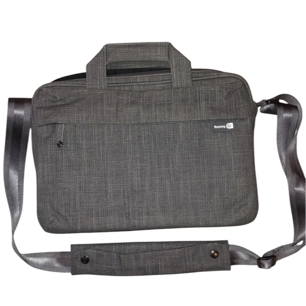 Booq Laptop Bag Messenger Bag Mens Luggage Carry on Grey Mac Book
